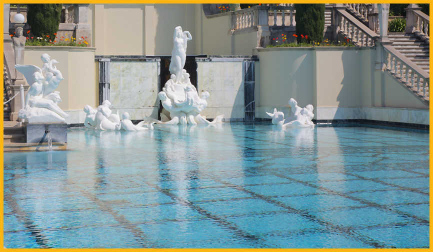 Neptune Pool Statues