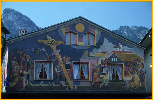 Painted Building in Oberammergau