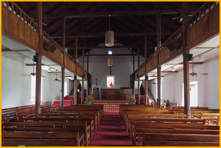 Mokuaikaua Church Interior
