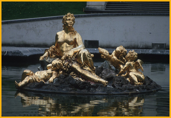 Linderhof Fountain Statue