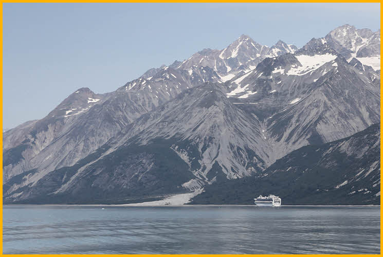 Cruise Ship in Glacier Bay