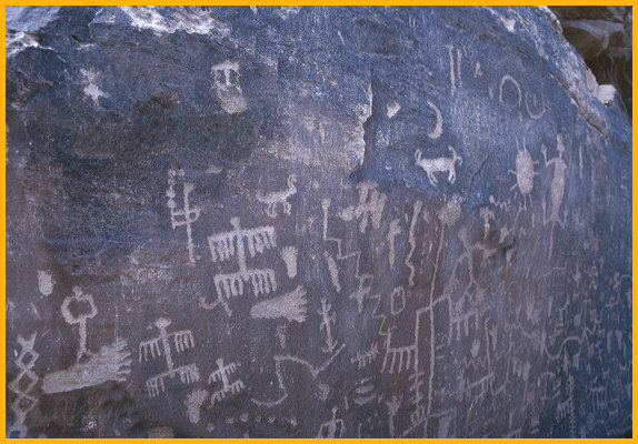 Newspaper Rock Petroglyphs
