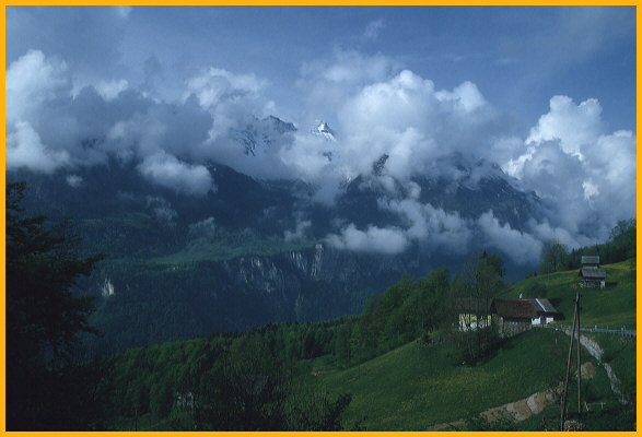 Swiss Alpine Valley