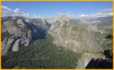 Yosemite Valley<BR> from Glacier Point