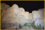 Mount Rushmore at Night