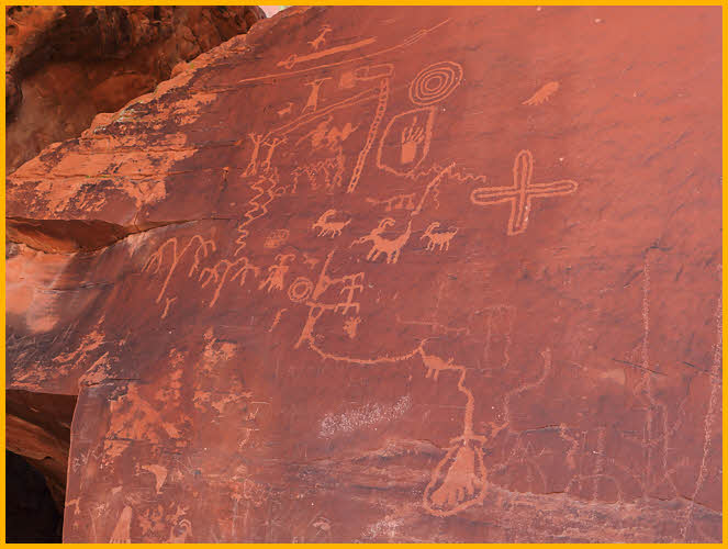 Atlatl Rock Petroglyphs