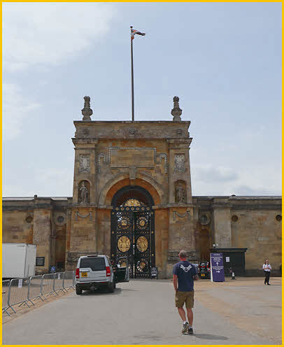 Blenheim Palace Entrance Gate