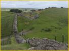 Hadrians Wall and Milecastle 42 