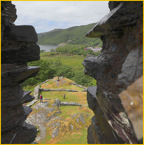 View from Dolbadarn Castle